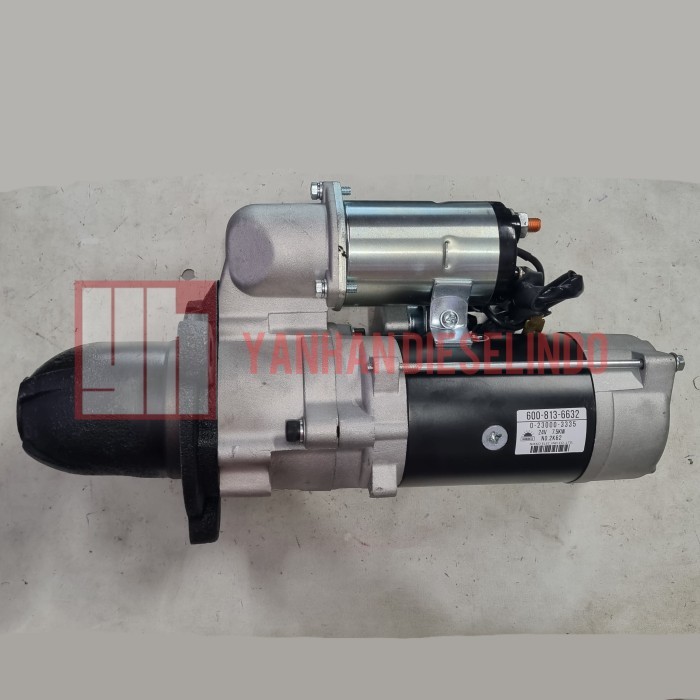DINAMO STARTER KOMATSU WA470-5 PC450 600-813-6632 NIKKO 0-23000-3335 12T 24V