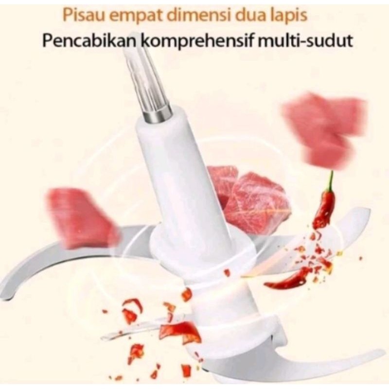 Promo PHILIPS Penggiling Daging Cooper 2L Blender Penggiling Daging Serbaguna 250 Watt Food