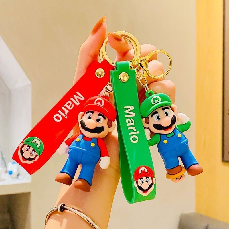 Cartoon Super Mario Keychain
