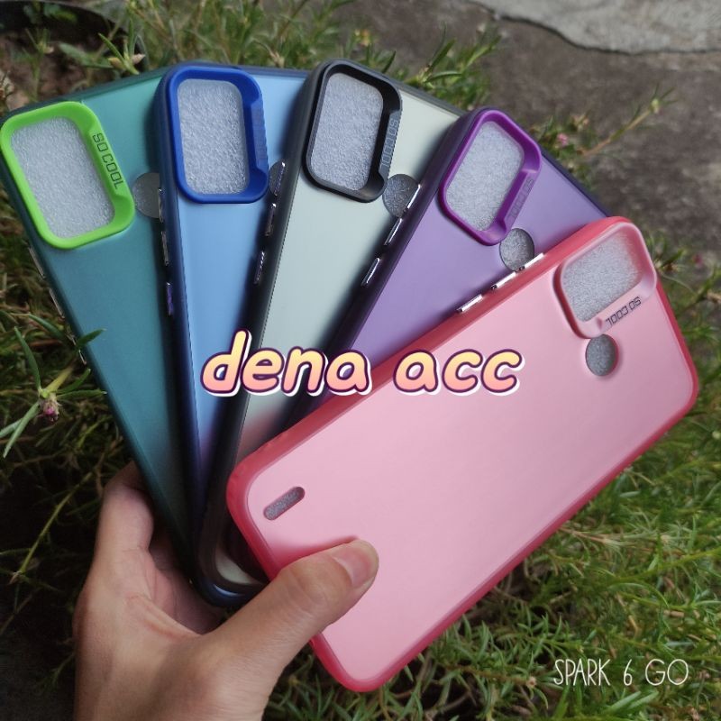 Soft Case Silikon Case Hologram Tecno Spark 6 Go