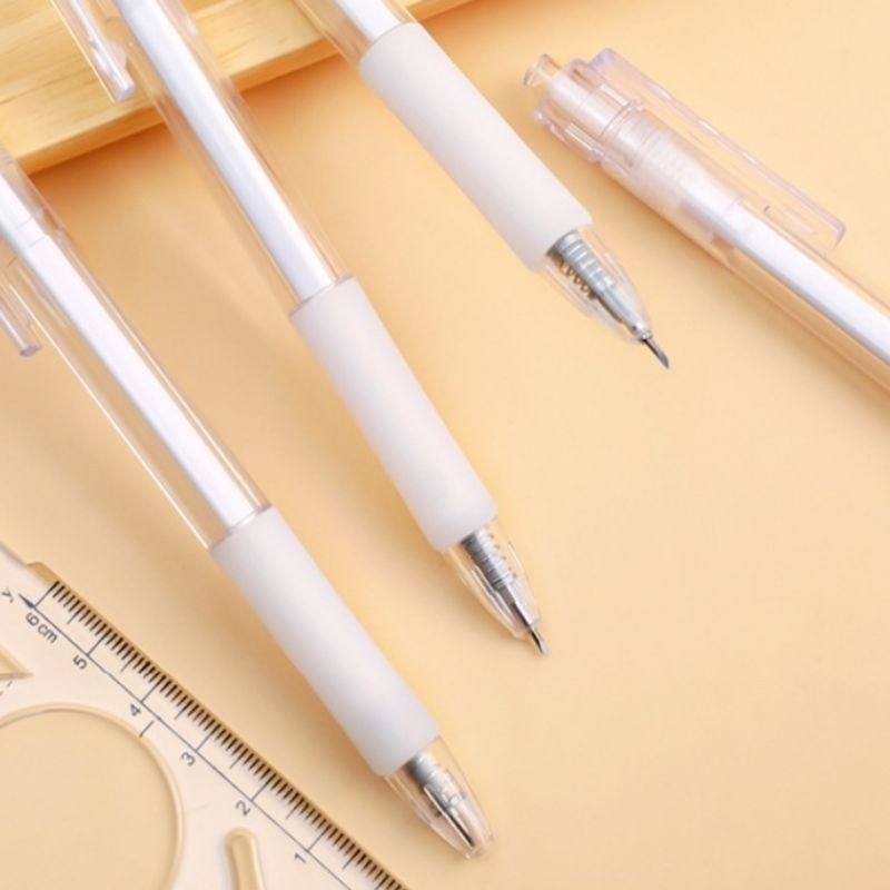 

Pisau Cutter Bentuk Pena Kecil Praktis Cut Kertas
