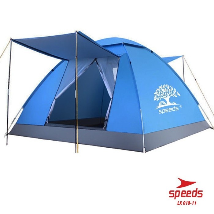 READY Tenda Camping Family Piknik 2-3 Orang Dengan Alas Tenda Anti