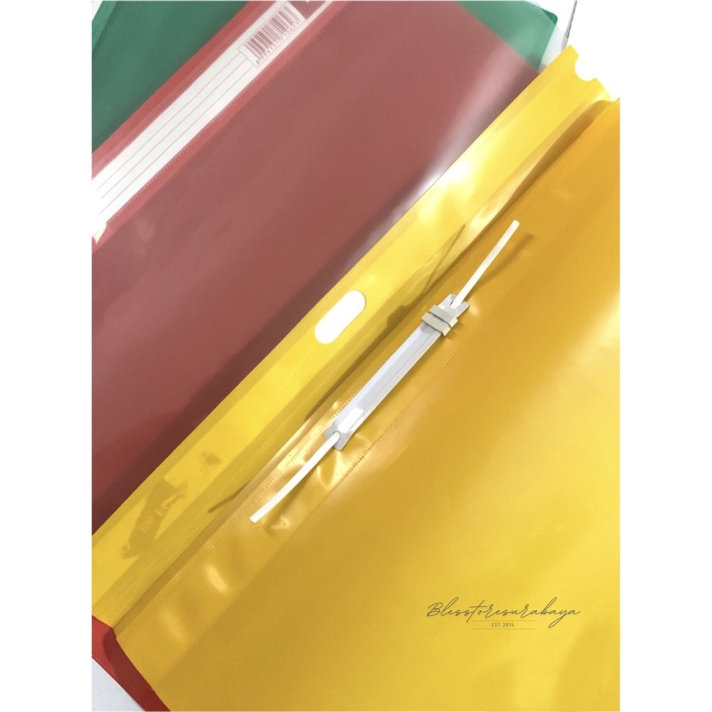 

[BS 507] Map Plastik / Map Business File Folio F4 REX / MICROTOP / ZODIAK Mika