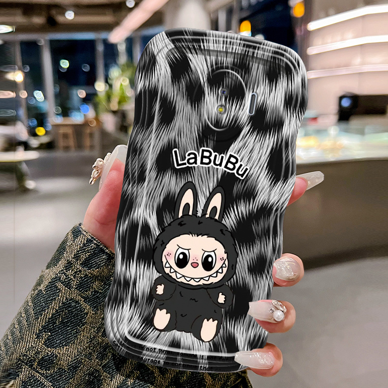 Casing Hp Untuk Samsung Galaxy J2 Pro 2018 Case gelombang Sisi Softcase Silikon Boneka lucu Kesing C