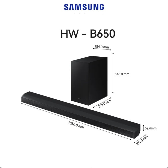 Soundbar HW-B650 HW-B550 3.1ch New el 2022 B650 B550