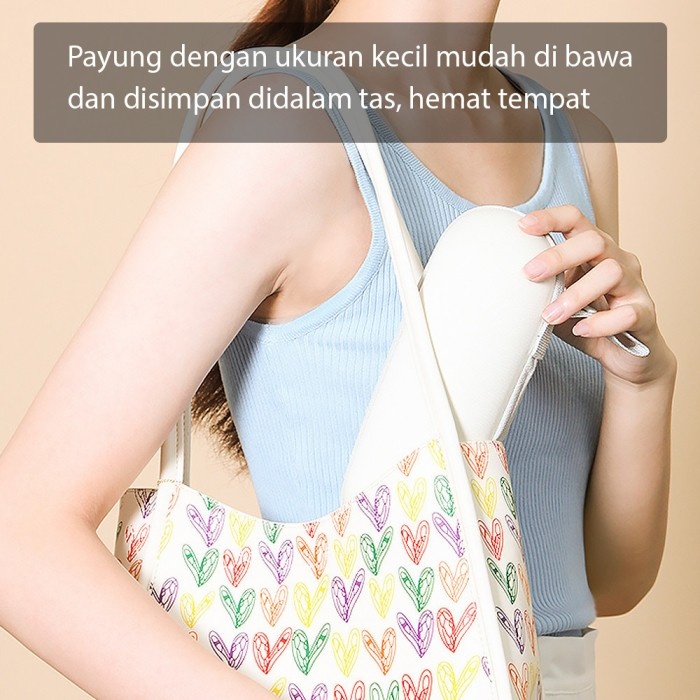 HUGO Payung Lipat ni Anti UV Payung ni Kapsul Payung Souvenir