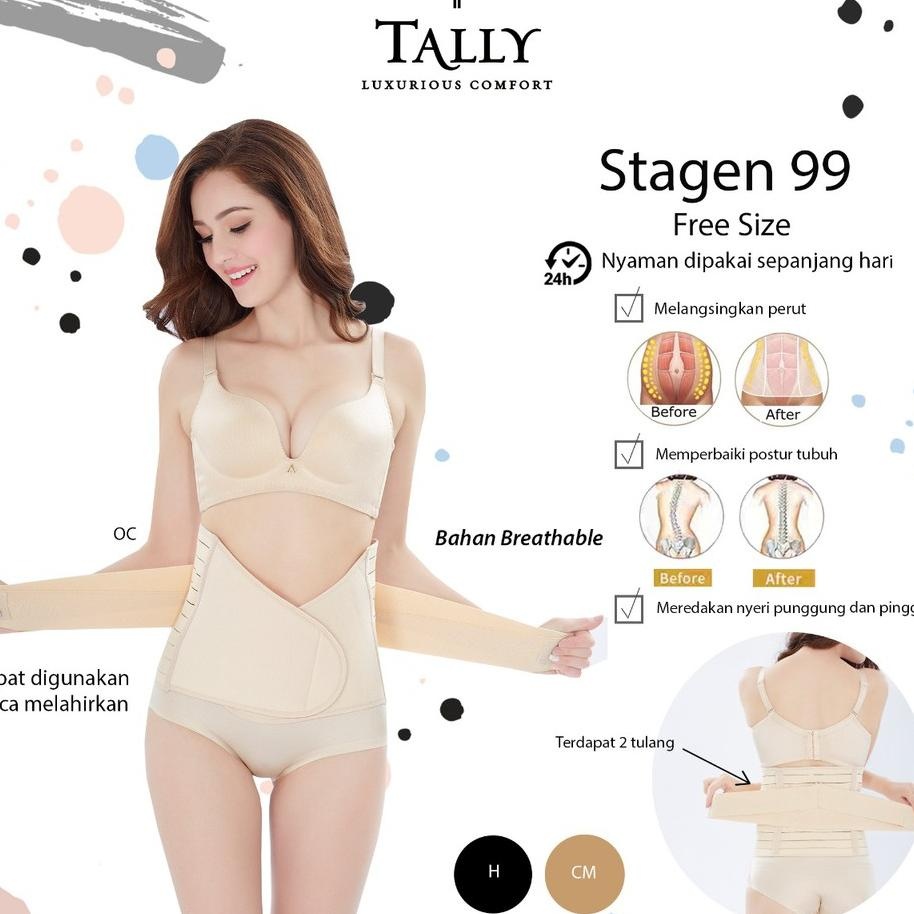 [Toms] Tally 99 (1Pcs) Stagen Korset Gecil Perut Stagen Tally 99