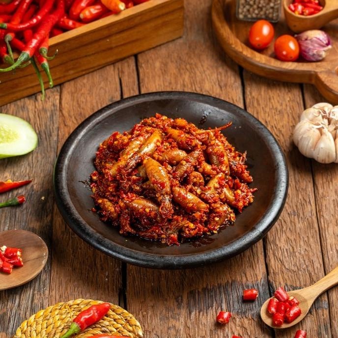 

Paket Bertiga Cumi Jeletot Oelek - 3 Pack Cumi Jeletot / Cumi Cabai Merah / Lauk Siap Saji H56J