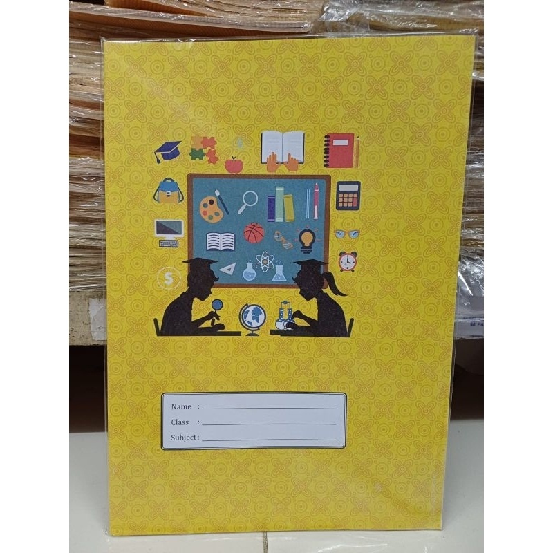 

Sampul Buku Tulis Ukuran Boxy / Sampul Kraft isi 20 Lembar