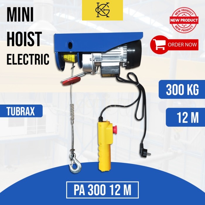 READY Mini Hoist Electric / Katrol Elektrik / Kerekan Elektrik PA 300