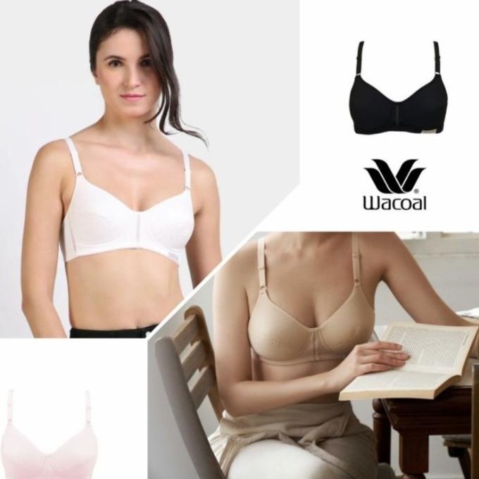 BRA WACOAL TANPA KAWAT BUSA TIPIS SPORT(TRIUMPH LULUDI TRIUMPH UNIQLO F67A