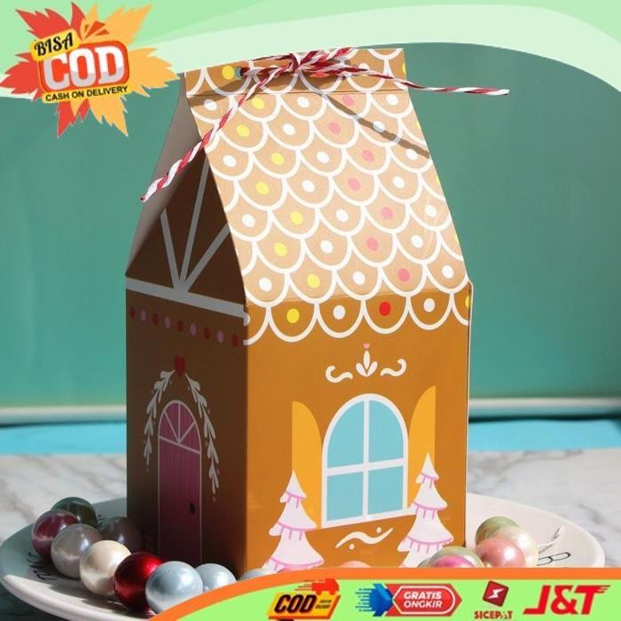 

| PROMO | TREND | VIRAL | BISMILAH | TODAY | NEW ARRIVAL] BXGB PAPERBAG GINGERBREAD HOUSE BOX KOTAK NATAL CHRISTMAS BINGKISAN FURUBA