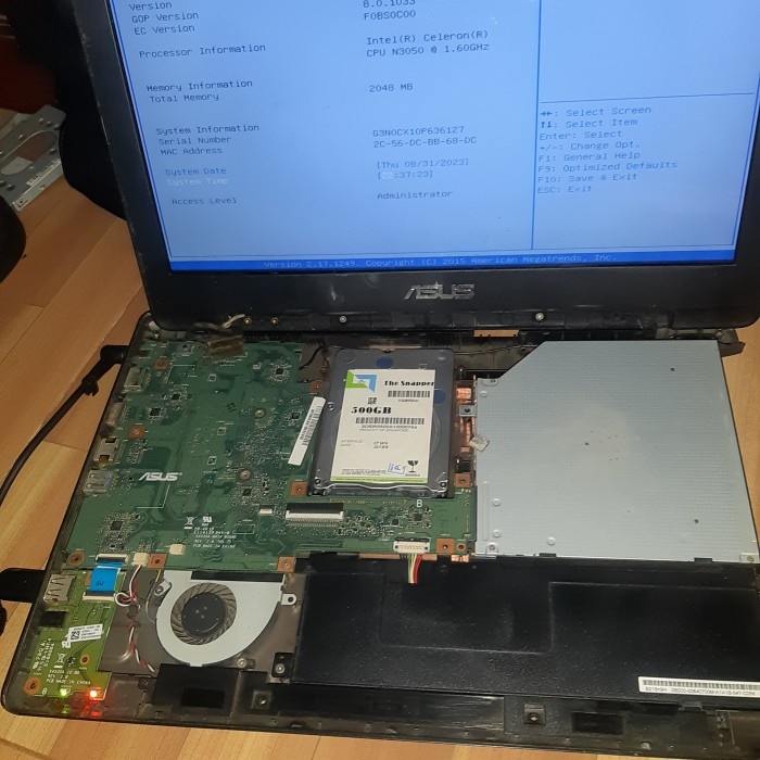 ASUS X453S MOBO MAINBOARD