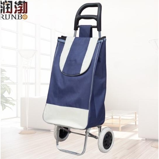TROLLEY Troli Belanja Roda Tas Belanja Keranjang Tas Troli Belanja Dengan Roda