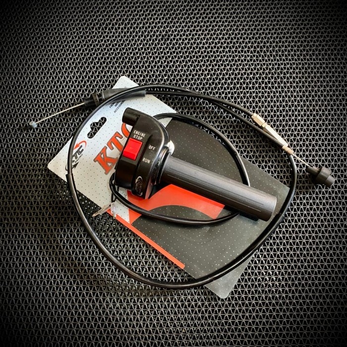 GAS SPONTAN KTC 1 KABEL PLUS SAKLAR ENGINE STOP UNIVERSAL