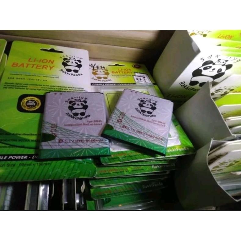 Batu Batre Battery Baterai Xiaomi Redmi Note 2 Redmi Note 2 Prime Bm45 Bm-45 Double Power 5000Mah 2 