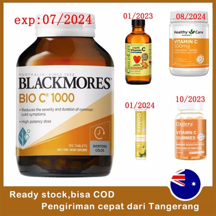 Promo Blackmores Vitamin C 1000 Mg Blackmores Bio C 1000 Vit C 1000Mg 150