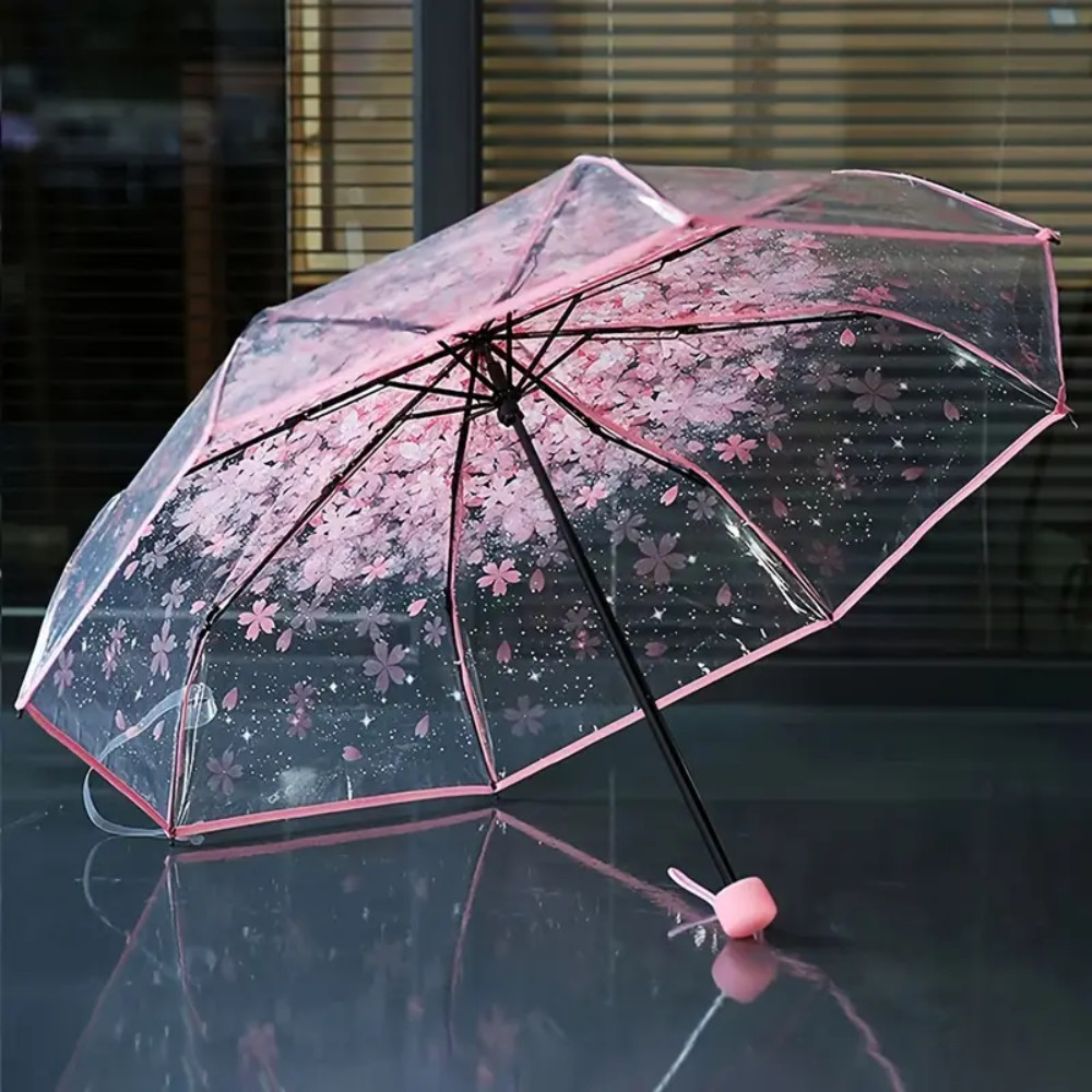 

Yesello Payung Lipat Manual Motif Cherry Blossom 8 Bone 95cm - E023