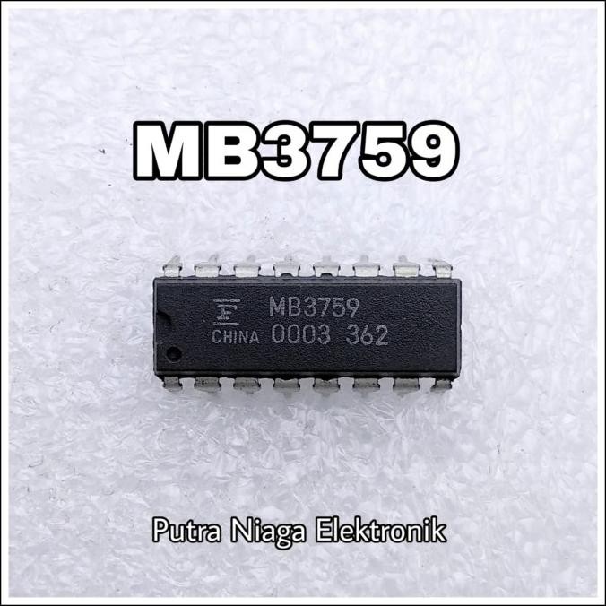 Baru ic MB3759 Dip 16 Pin / MB 3759 putr4n Ayo Beli