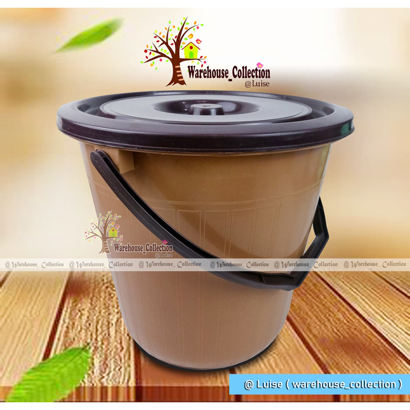 OZ114 EMBER CAPUCINO 22 liter/EMBER COKLAT 6 galon/Ember Plastik Air murah kuat / tempat air/EMBER +