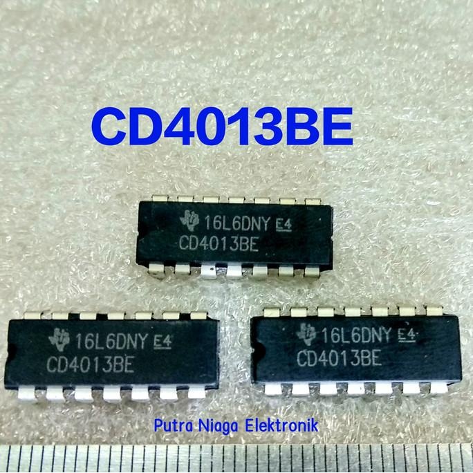 Diskon ic CD4013BE Dip 14 pin CD4013 / TC4013 / HEF4013 / HCF4013 putr4n Segera Dapatkan