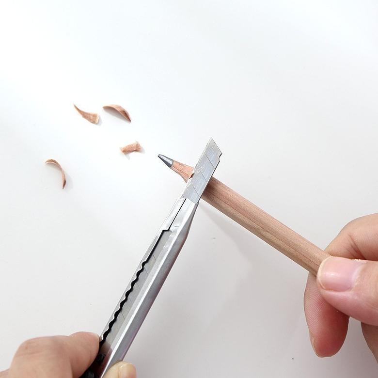 

JEJE Cutter Renceng Besi Stainless tajam Silet potong Serbaguna