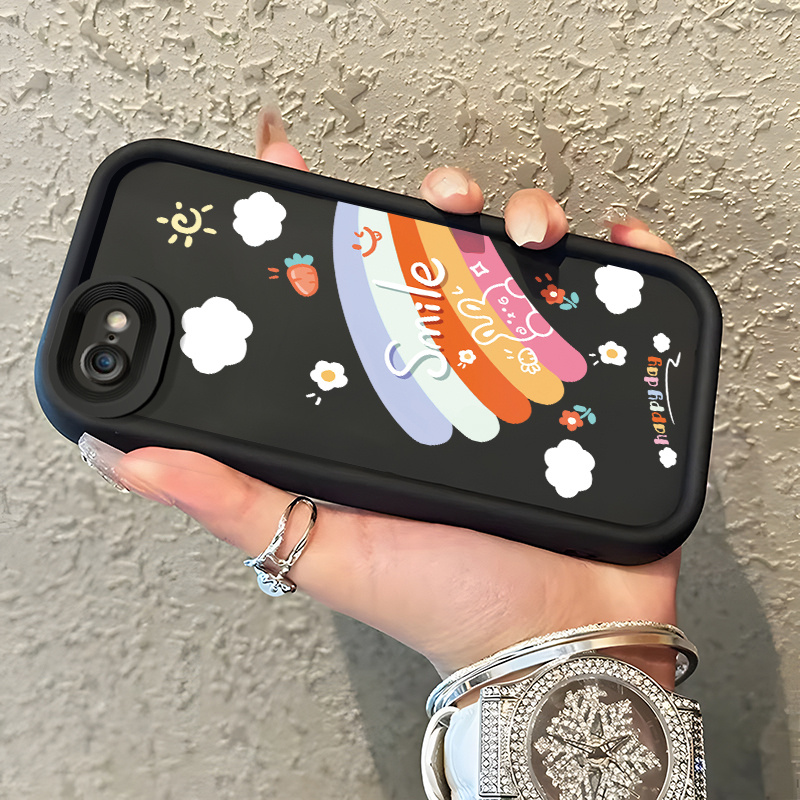 Casing Hp iPhone 6 Plus 6s Plus 7 Plus 8 Plus SE 2020 Case Casing HP pelindung  Cesing Softcase Sili