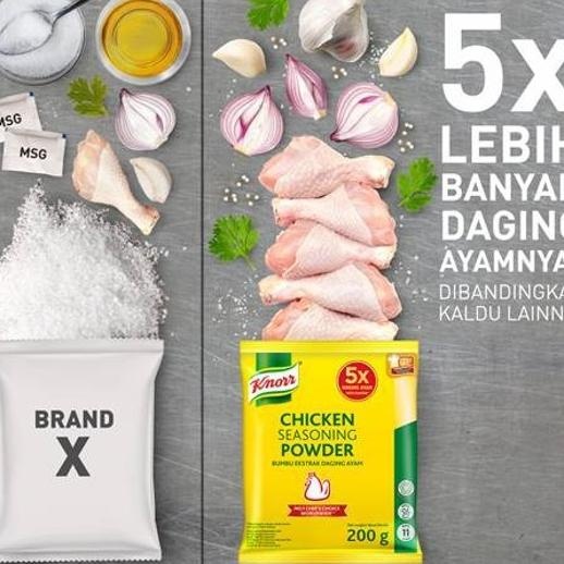 

Knorr Chien Seasoning Powder/ Bumbu Yedap Rasa Ayam [Refill 1 Kg]