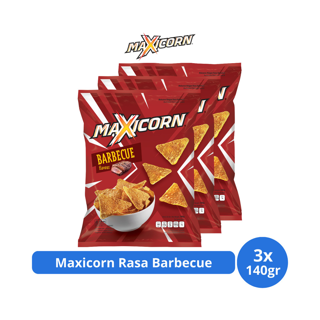 

Maxicorn Rasa Barbecue 140gr x 3 pcs