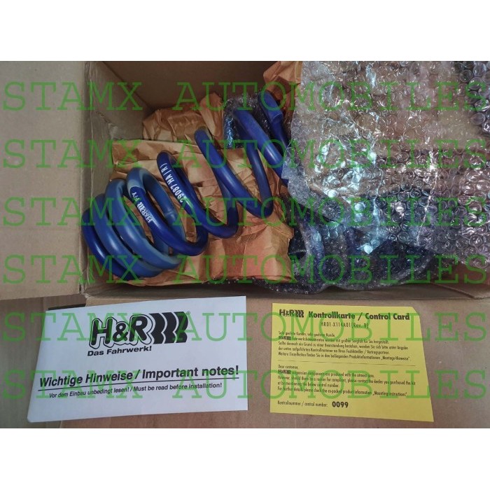 Lowering Spring / Per Ceper merk H&R Germany Honda CRV Gen 4 2013-2016