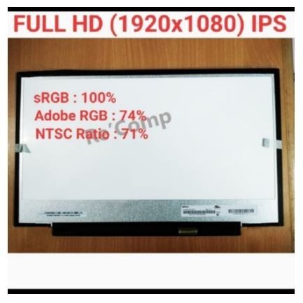 LAYAR LED LCD ASUS VIVOBOOK A412DA A412FA A412FL FULL HD IPS SRGB 100%