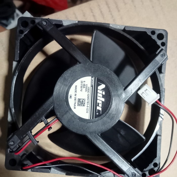 FAN DC 12V KIPAS KULKAS SAMSUNG 2PINTU 9X9CM NIDEC ORIGINAL