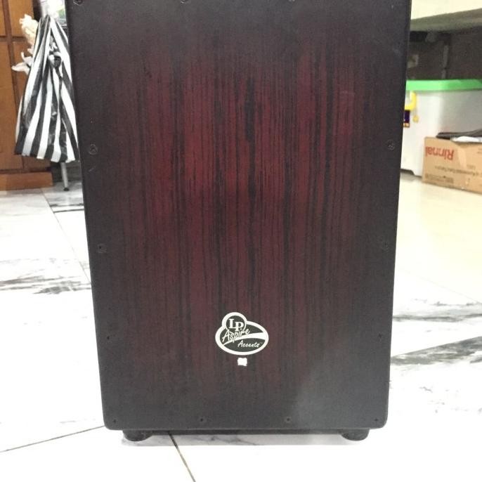 Jual Cajon Kahun Perkusi Akustik Lp Aspire Lpa 1332  Like New