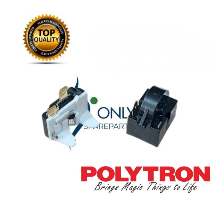 RELAY PTC OVERLOAD SHOWCASE / LEMARI PENDINGIN POLYTRON