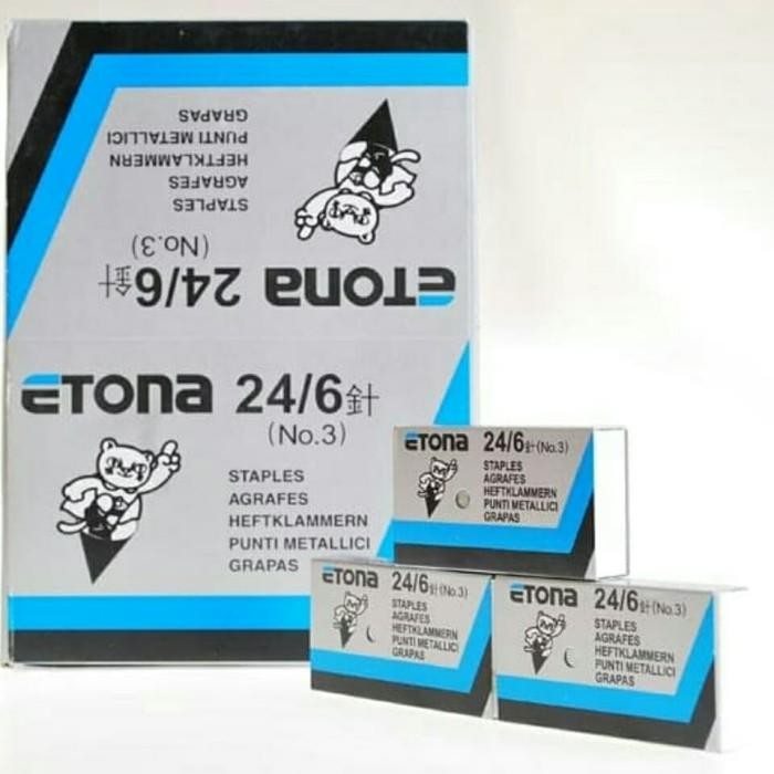 

Etona 1Pack Isi Staples No.3- 24/6