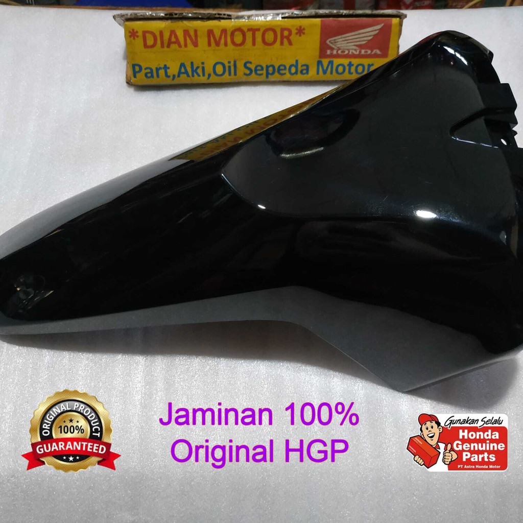 AHM 61100K41N00ZC SLEBOR DEPAN SUPRA125-FI`14 HITAM ORIGINAL