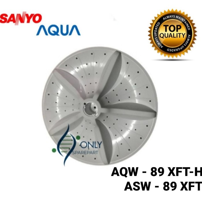 PULSATOR MESIN CUCI SANYO AQUA JAPAN AQW-89 ASW-89XTF ORIGINAL
