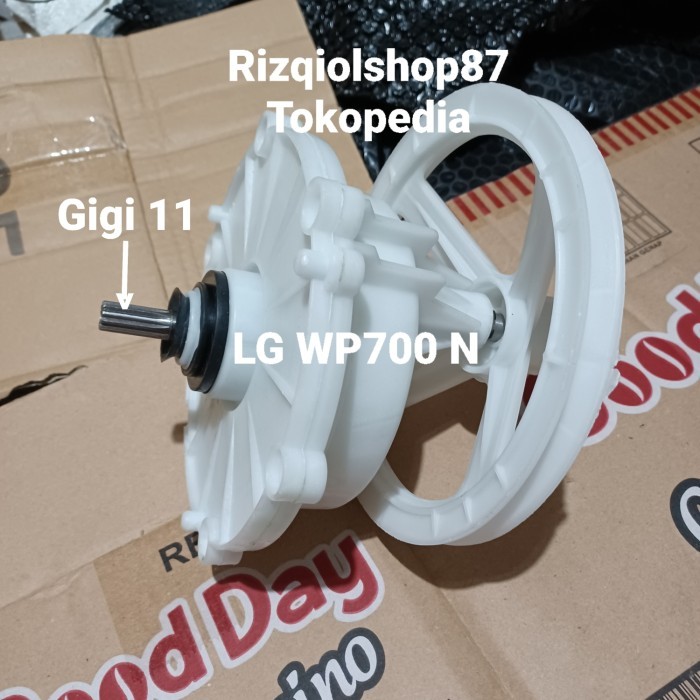 GEARBOX MESIN CUCI LG WP700 N 2 TABUNG