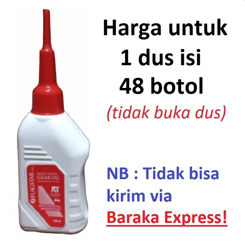 OLI GEAR MATIC 120ml Flagstar (isi 48 Botol)