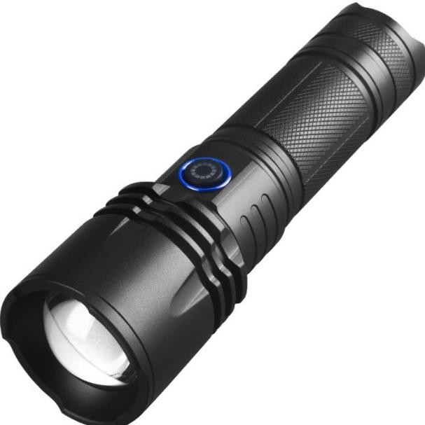 Bestsun Senter Led Tactical Flashlight Xhp50 1500 Lumens P50 Bla