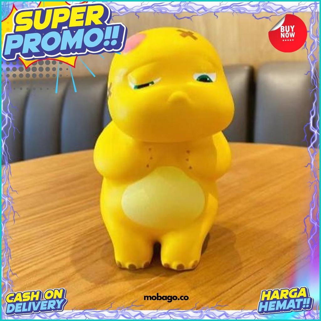 Mainan Nailong Squishy Dino Nailong/Mainan Penghilang Stres Nailong Promo