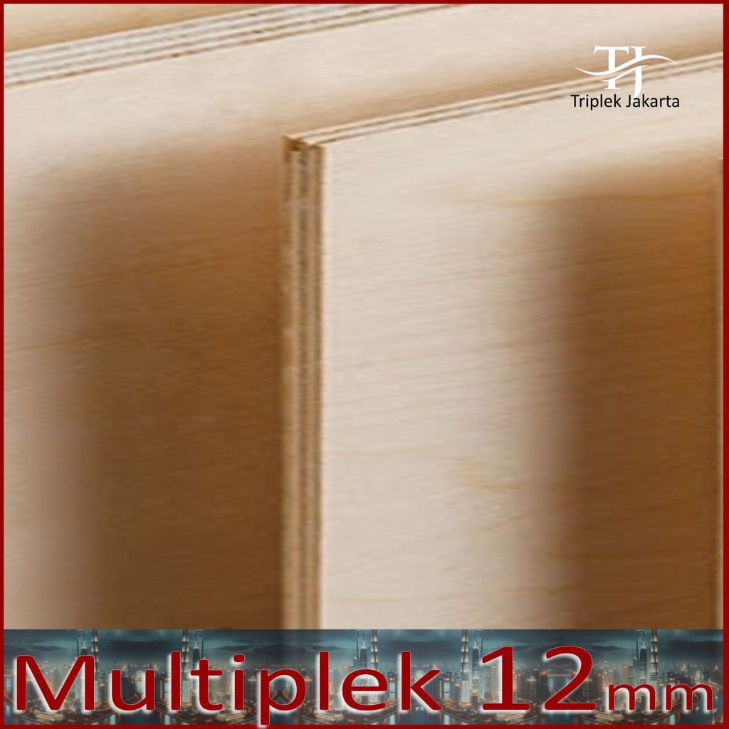 Multiplek 12 mm 180x120 cm | Triplek 12mm 120x180 cm | Palem Grade A