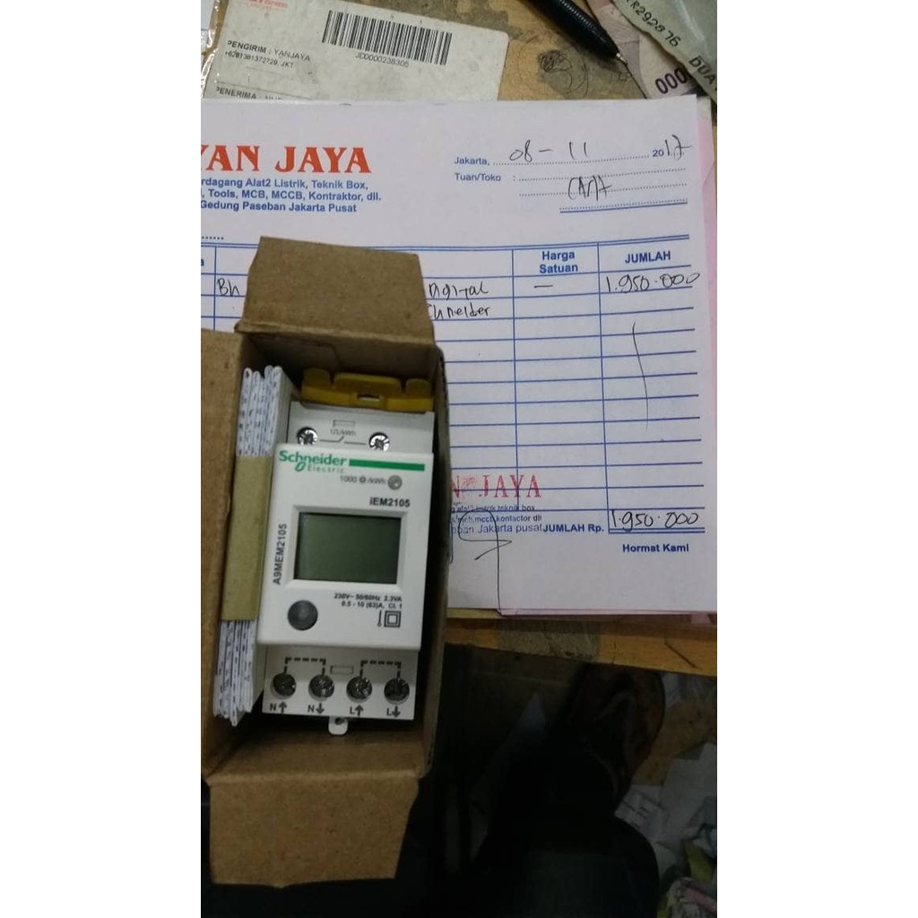 Kwh Meter Digital Iem2105 Schneider Genuine
