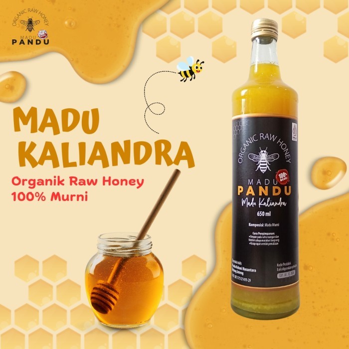 

Madu Pandu | Madu Kaliandra 650ml | Madu Murni Madu Pandu 100% Madu Asli 650gr