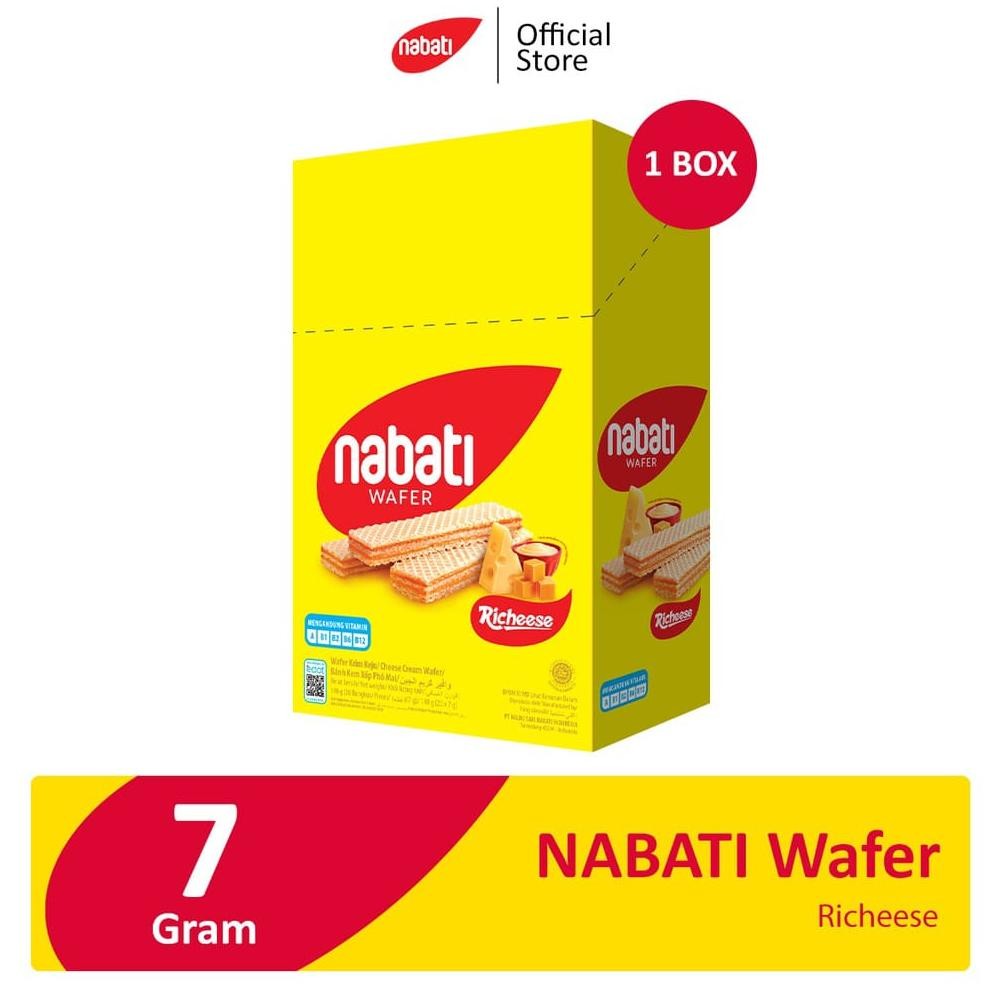 

BOX - Richeese Wafer 7,5g isi 20pcs