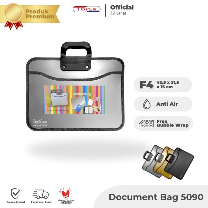 

Document Bag 5090 Tas Dokumen Berkas Kantor TOPLA ukuran 15.6 INCH
