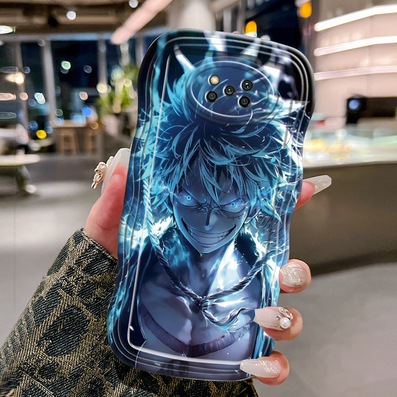 Casing Hp Untuk Xiaomi POCO X3 POCO X3 Pro POCO X3 NFC POCO X3 GT Case Casing Kesing HP Luffy gelap 