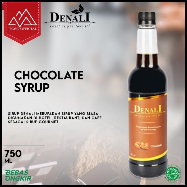 

Denali Sirup Flavour Chocolate 750Ml Syrup Coklat