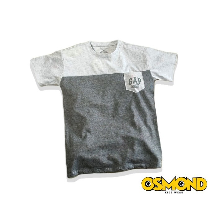 Miliki Segera Baju Kaos Anak Laki-Laki Gap Salur / Stripe 6-12 Tahun Asz