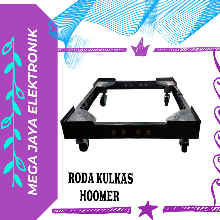 RODA KAKI KULKAS/MESIN CUCI 1TABUNG COBRA HOMER BESI